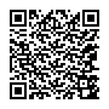 QR код за телефонен номер +12067542478