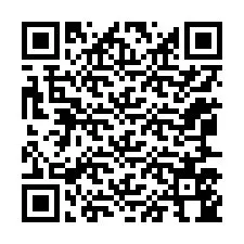 Kode QR untuk nomor Telepon +12067544585