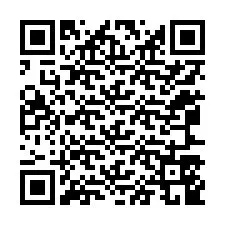 Código QR para número de teléfono +12067549804