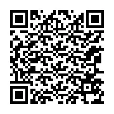 QR kód a telefonszámhoz +12067574745