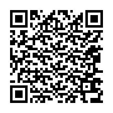 Código QR para número de telefone +12067636356