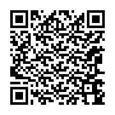 Kode QR untuk nomor Telepon +12067644355