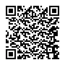 QR код за телефонен номер +12067644356