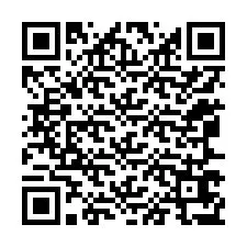 Codice QR per il numero di telefono +12067677214