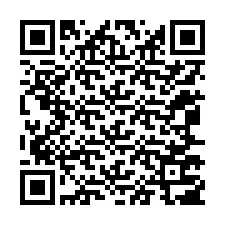 Código QR para número de teléfono +12067707390