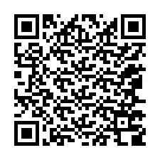 Código QR para número de telefone +12067708678