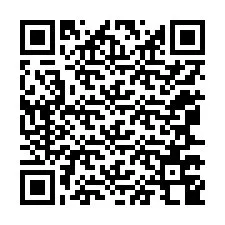 QR-код для номера телефона +12067748574