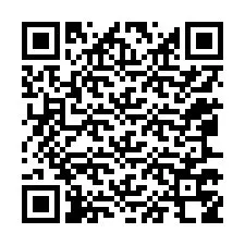 QR код за телефонен номер +12067758148