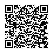 QR-koodi puhelinnumerolle +12067758274