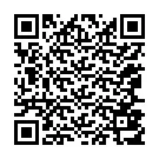 Codice QR per il numero di telefono +12067817768