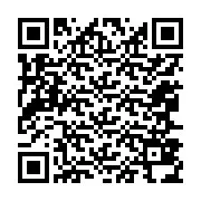 Codice QR per il numero di telefono +12067834677