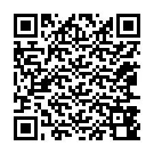 Kode QR untuk nomor Telepon +12067840499