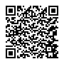 Kode QR untuk nomor Telepon +12067841790