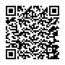 Kode QR untuk nomor Telepon +12067843908