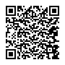 Codice QR per il numero di telefono +12067846427