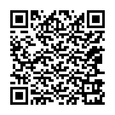 QR-код для номера телефона +12067921069