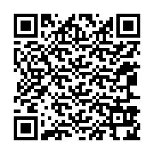 Código QR para número de telefone +12067924410