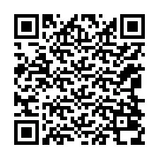 Kode QR untuk nomor Telepon +12068038281