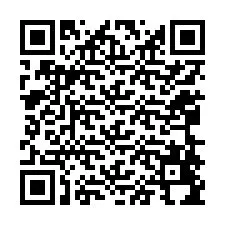 Codice QR per il numero di telefono +12068494506