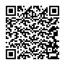 QR-koodi puhelinnumerolle +12068533524