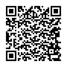 QR-koodi puhelinnumerolle +12068537516