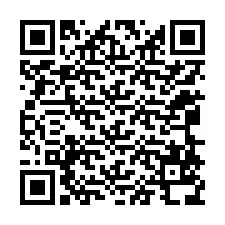 Kode QR untuk nomor Telepon +12068538504