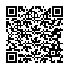 QR-koodi puhelinnumerolle +12068539563