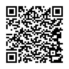 QR-koodi puhelinnumerolle +12068713433