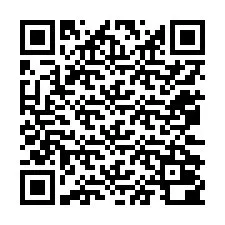 Código QR para número de teléfono +12072000266