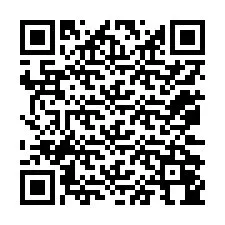 Código QR para número de teléfono +12072044269