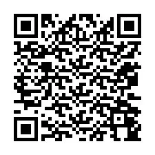 Código QR para número de teléfono +12072044356