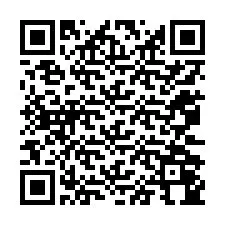 QR-code voor telefoonnummer +12072044372