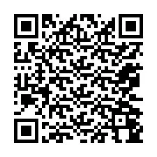 Código QR para número de telefone +12072044377