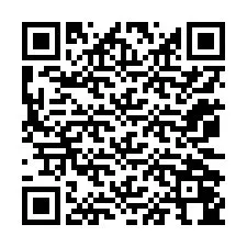 Código QR para número de teléfono +12072044395