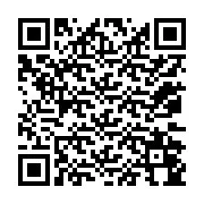 Código QR para número de teléfono +12072044509