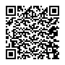 Código QR para número de telefone +12072044537