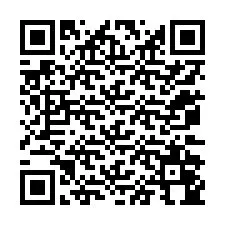 Código QR para número de telefone +12072044544