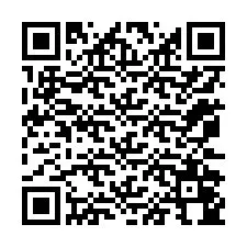 Código QR para número de teléfono +12072044561