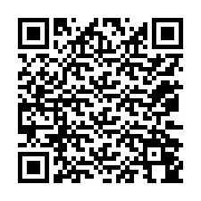 Código QR para número de teléfono +12072044659