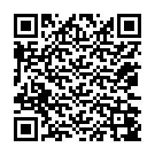 Código QR para número de teléfono +12072047029