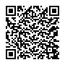 Código QR para número de teléfono +12072047260