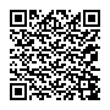 Código QR para número de telefone +12072047270