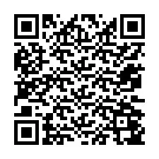 Código QR para número de teléfono +12072047347