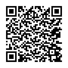 Código QR para número de telefone +12072047357