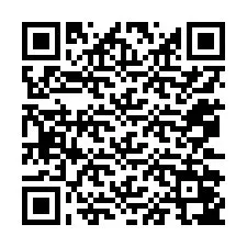 Codice QR per il numero di telefono +12072047473