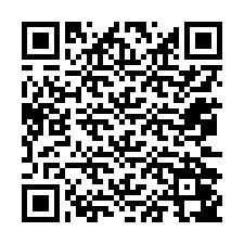 Código QR para número de teléfono +12072047627