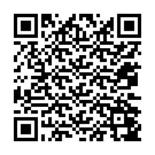 QR-код для номера телефона +12072047643