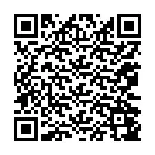 QR-Code für Telefonnummer +12072047672