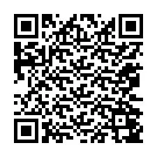 Código QR para número de teléfono +12072047676