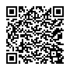 Codice QR per il numero di telefono +12072047691